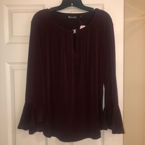 3/4 bell sleeve shirt NWT